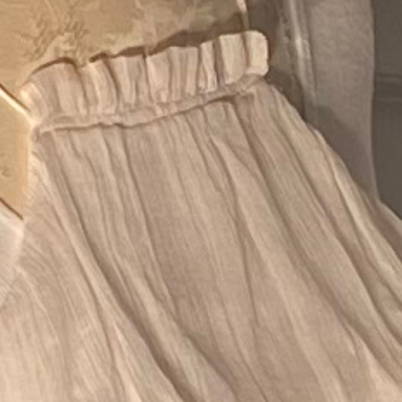 MARCIANO SILK TIERED MINI DRESS - Picture 9 of 11